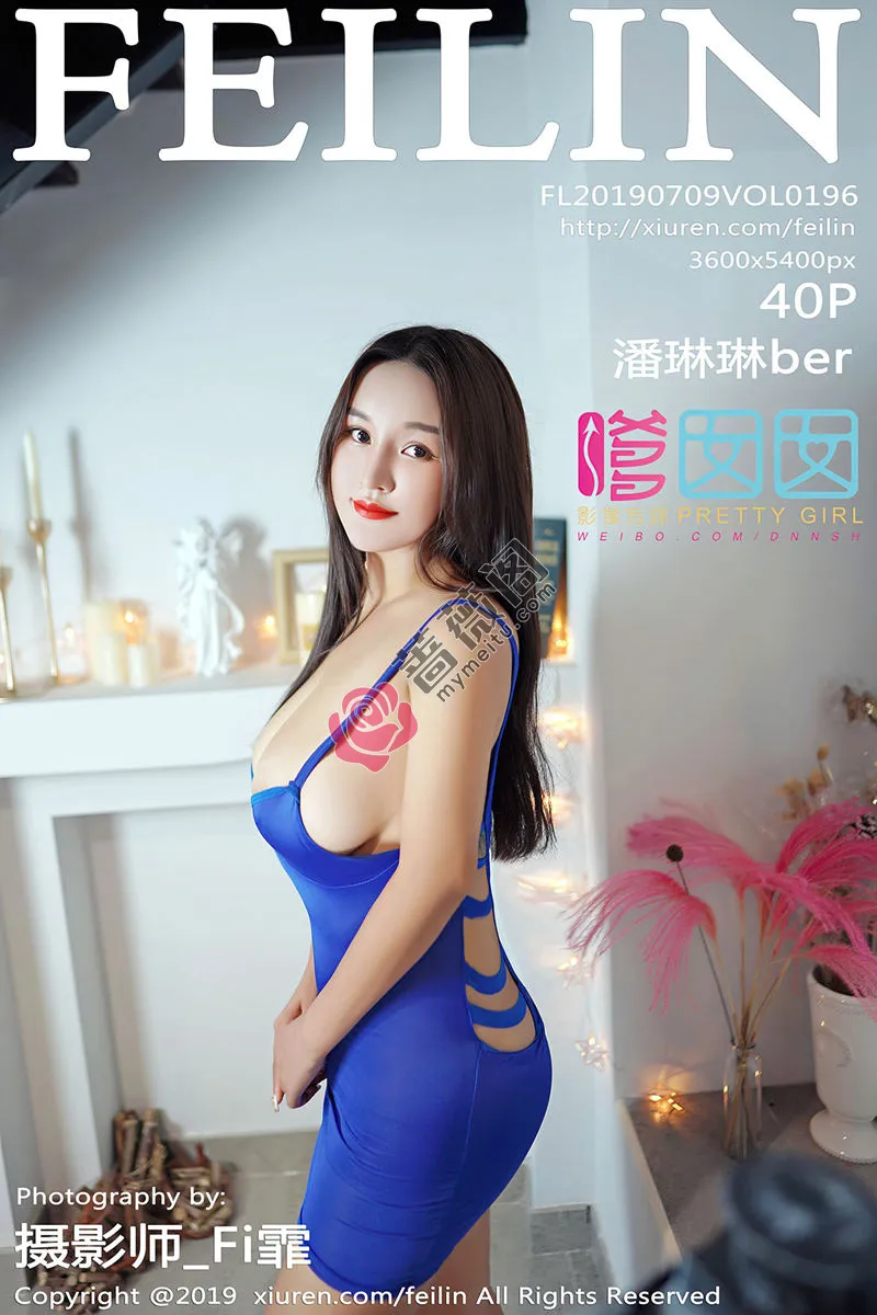 [FeiLin嗲囡囡] Vol.196 嫩模潘琳琳ber私房内衣系列秀丰乳肥臀撩人诱惑写真-蔷薇阁