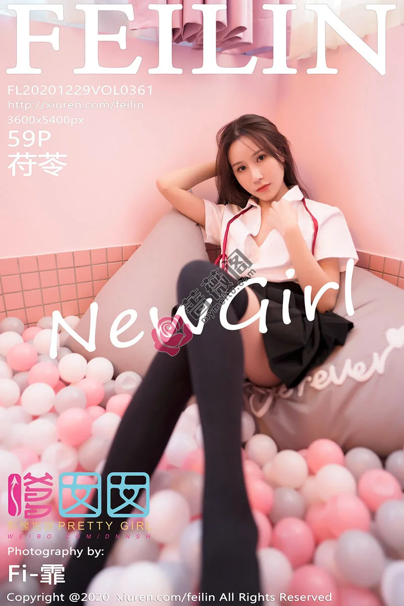 [FeiLin嗲囡囡] Vol.361 嫩模苻苓私房波波池性感JK制服半脱露火辣身材诱惑写真-蔷薇阁