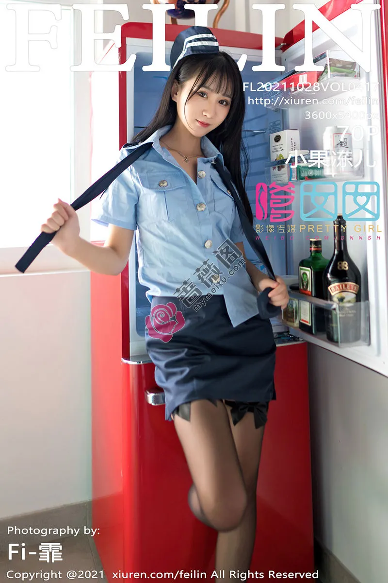 [FeiLin嗲囡囡] Vol.417 模特小果冻儿JK制服配黑丝裤袜+情趣兔耳装秀完美身材诱惑写真-蔷薇阁