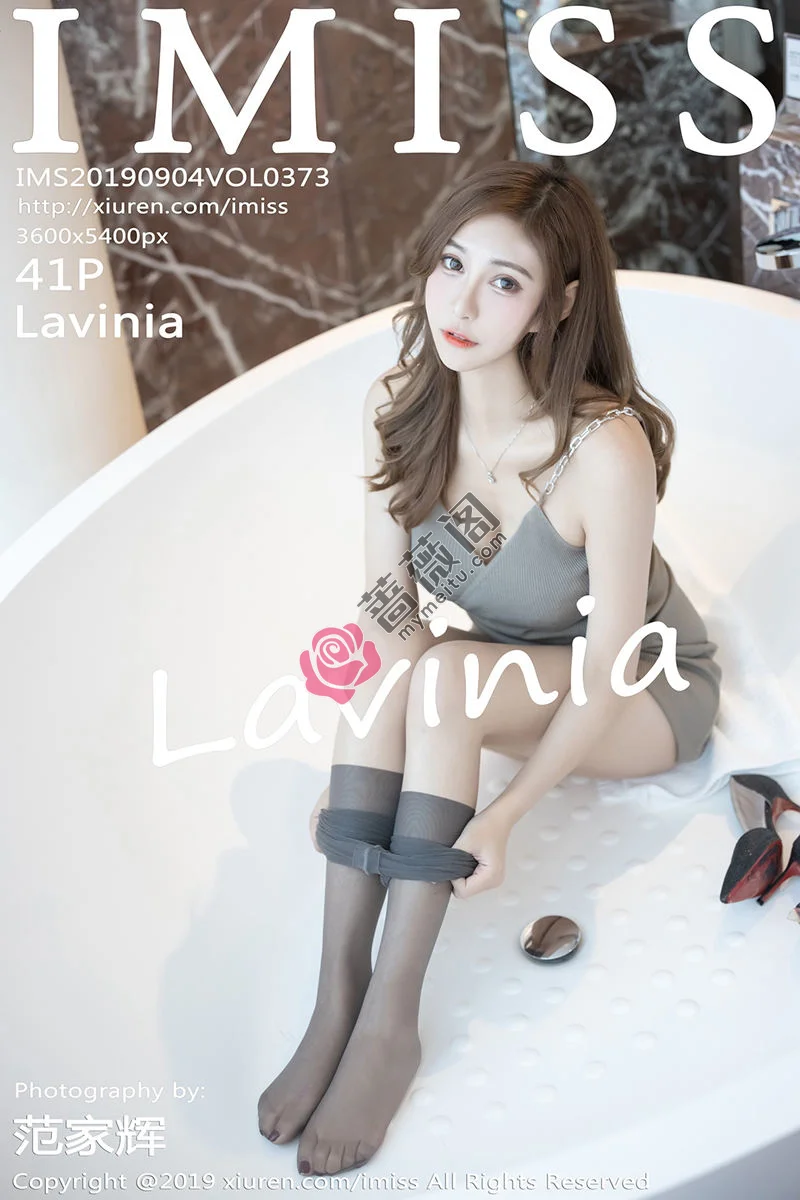 [IMiss爱蜜社] Vol.373 气质美女Lavinia性感连身裙秀丝袜美腿+私房内衣完美诱惑写真 - 蔷薇阁-蔷薇阁