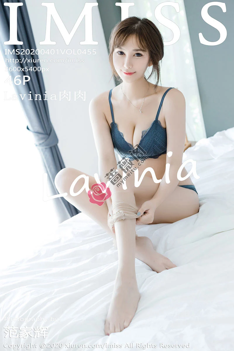 [IMiss爱蜜社] Vol.455 气质女神Lavinia泰国清迈旅拍私房黑色内衣完美诱惑写真 - 蔷薇阁-蔷薇阁