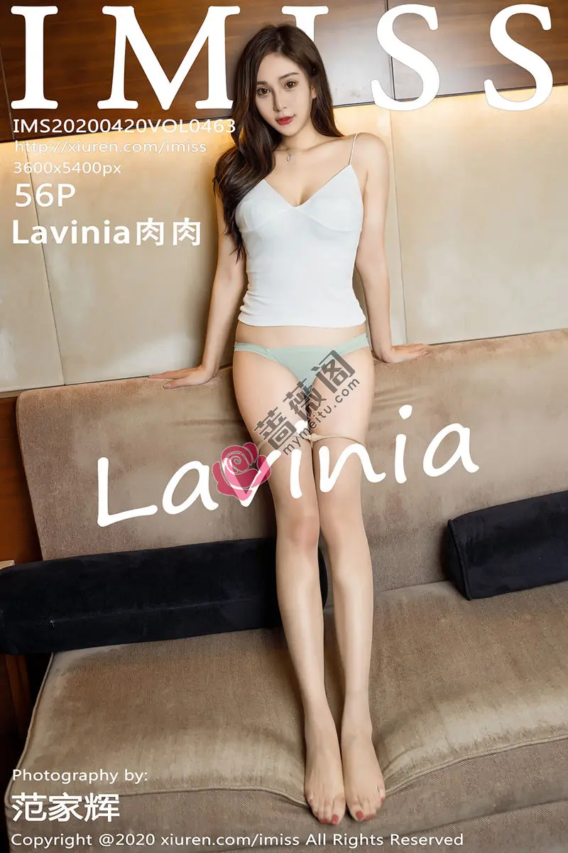 [IMiss爱蜜社] Vol.463 气质女神Lavinia肉私房床上浅色内衣秀完美身材诱惑写真 - 蔷薇阁-蔷薇阁