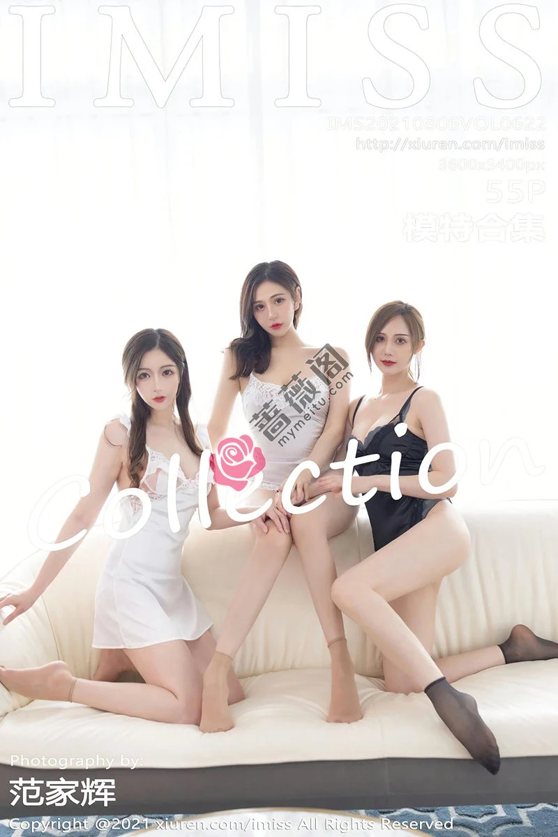 [IMiss爱蜜社] Vol.622 女神Lavinia＆SISY思＆LindaLinda私房蕾丝睡衣性感合集写真-蔷薇阁