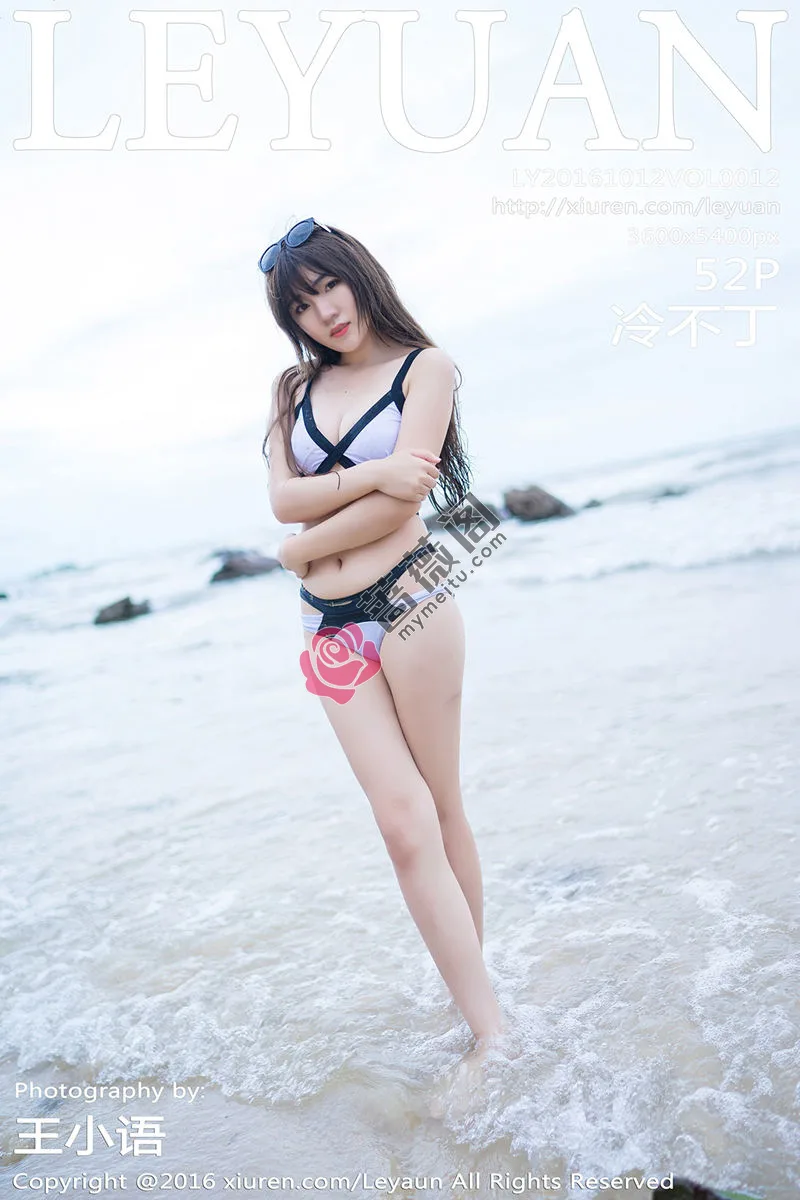 [LeYuan星乐园] Vol.012 嫩模冷不丁性感黑色内衣秀完美胸型粉红内裤诱惑写真-蔷薇阁