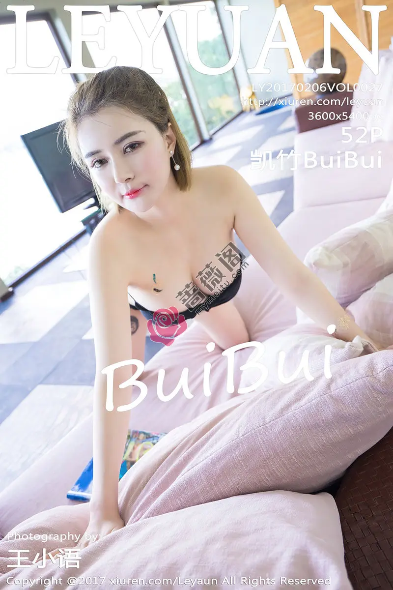 [LeYuan星乐园] Vol.027 气质女神凯竹BuiBui长滩旅拍性感比基尼秀完美身材写真-蔷薇阁