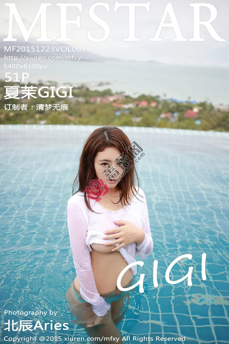 [MFStar模范学院] Vol.039 嫩模夏茉GIGI苏梅旅拍性感比基尼系列完美身材写真-蔷薇阁