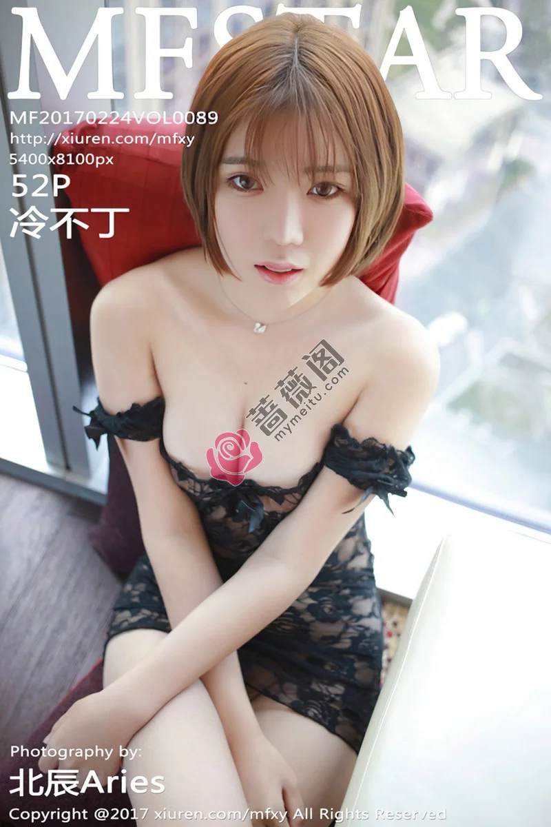 [MFStar模范学院] Vol.089 丽质嫩模冷不丁居家白衬衣不穿内衣秀美胸撩人写真-蔷薇阁