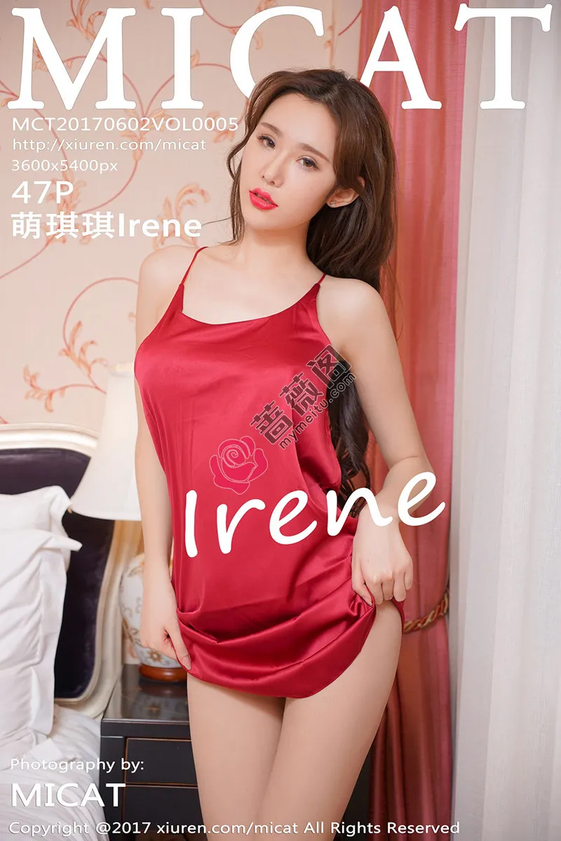 [MICAT猫萌榜] Vol.005 女神萌琪琪Irene居家私房内衣丝袜系列秀豪乳翘臀诱惑写真-蔷薇阁