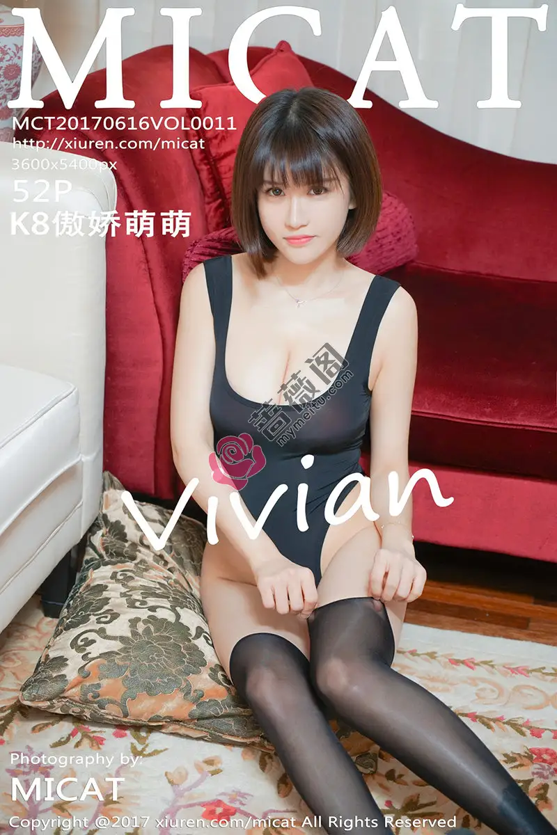 [MICAT猫萌榜] Vol.011 女神K8傲娇萌萌居家私房内衣丝袜系列秀傲人豪乳诱惑写真-蔷薇阁