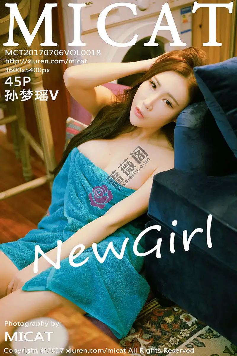 [MICAT猫萌榜] Vol.018 美女主播孙梦瑶V黑丝美腿+浴袍裹身秀完美曲线诱惑写真-蔷薇阁