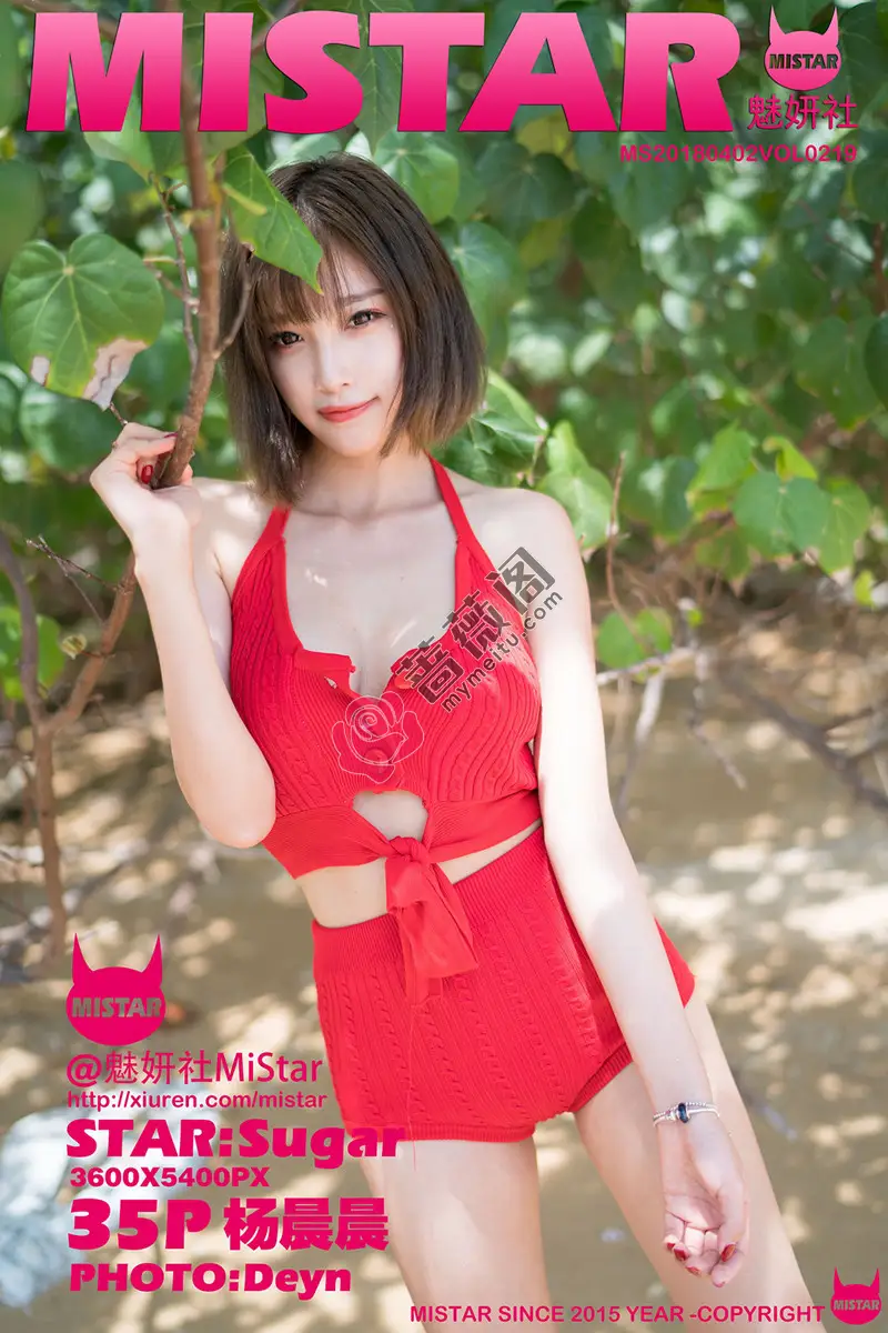 [MiStar魅妍社] Vol.219 女神杨晨晨sugar甲米旅拍海边沙滩性感比基尼秀完美身材写真-蔷薇阁