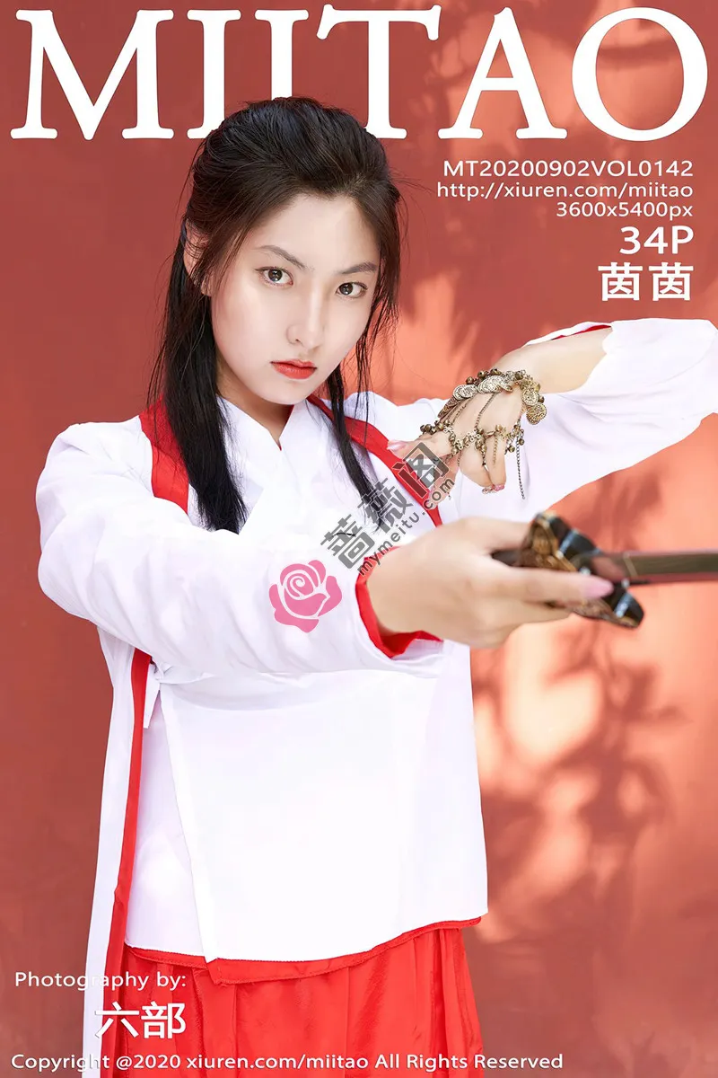 [MiiTao蜜桃社] Vol.142 新人嫩模茵茵简紫霞仙子主题CoS古典风清新迷人写真-蔷薇阁