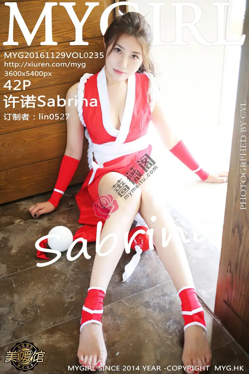 [MyGirl美媛馆] Vol.235 性感女神许诺Sabrina三亚旅拍不知火舞COS完美诱惑写真-蔷薇阁