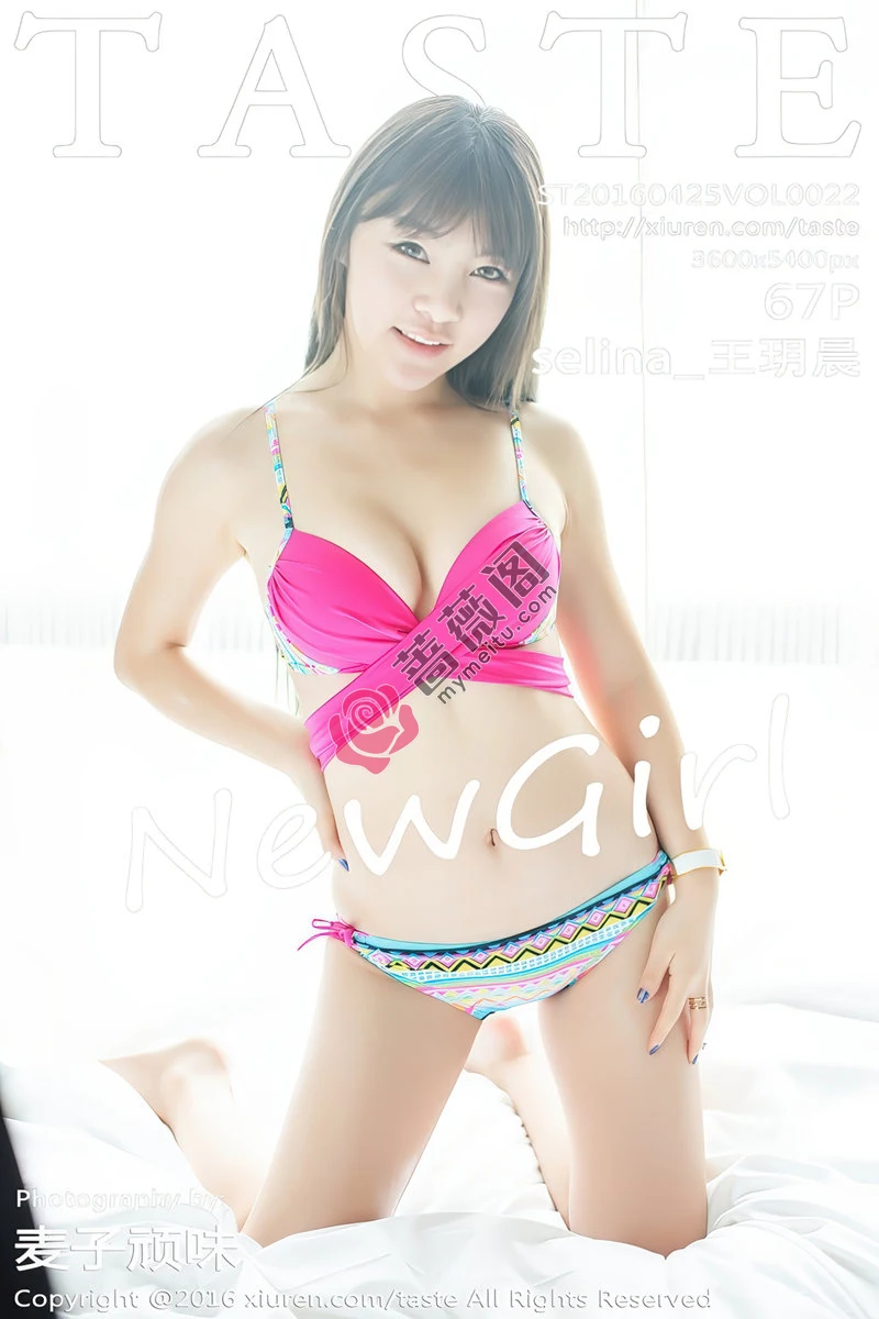 [Taste顽味生活] Vol.022 嫩模Selina_王玥晨居家私房内衣系列白嫩肌肤性感写真-蔷薇阁