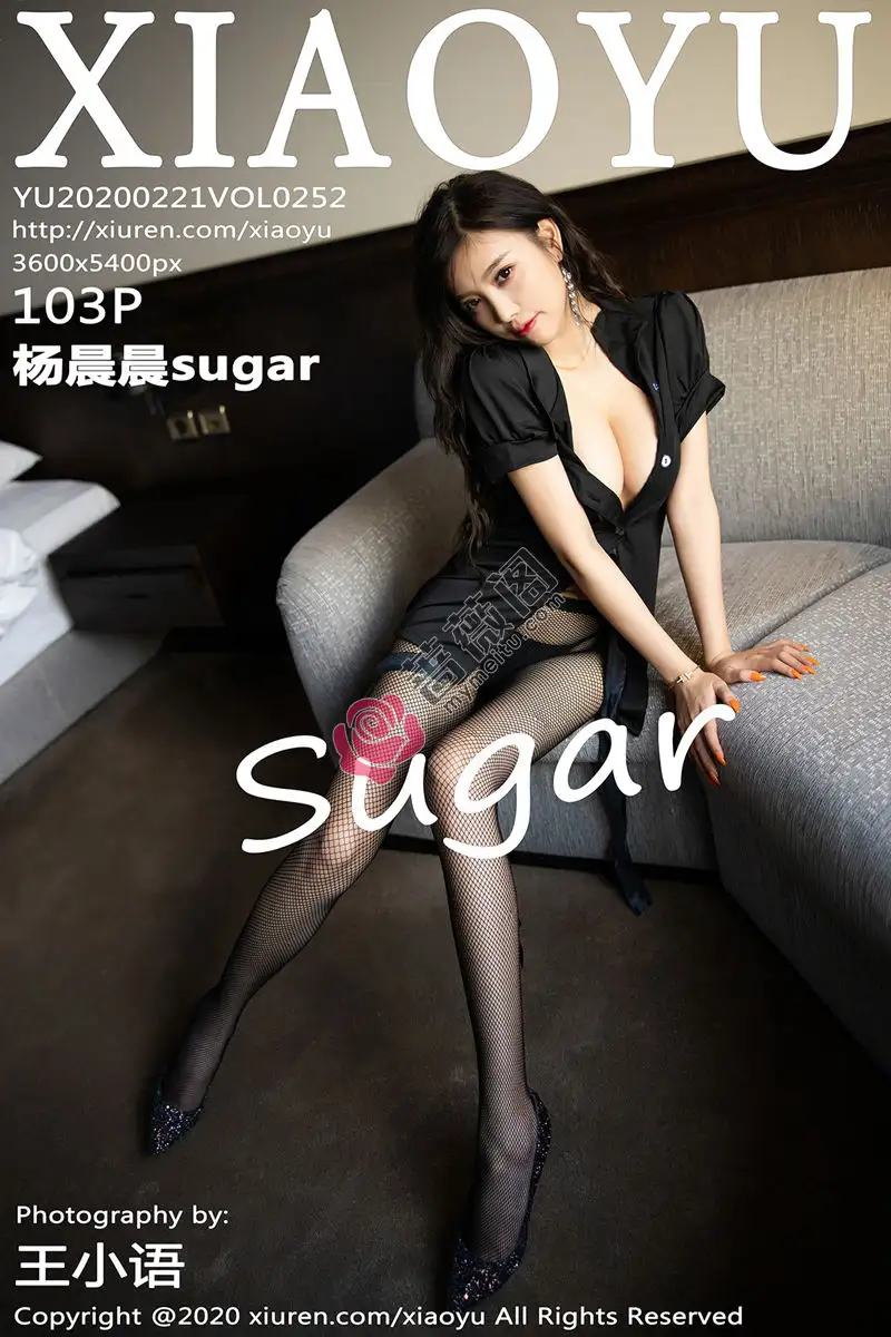 [XiaoYu语画界] Vol.252 女神杨晨晨sugar济州岛旅拍私房魅惑黑丝渔网撩人诱惑写真 - 蔷薇阁-蔷薇阁