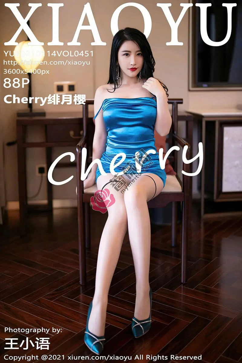 [XiaoYu语画界] Vol.451 女神绯月樱-Cherry西双版纳旅拍淡雅蓝色吊裙完美诱惑写真 - 蔷薇阁-蔷薇阁