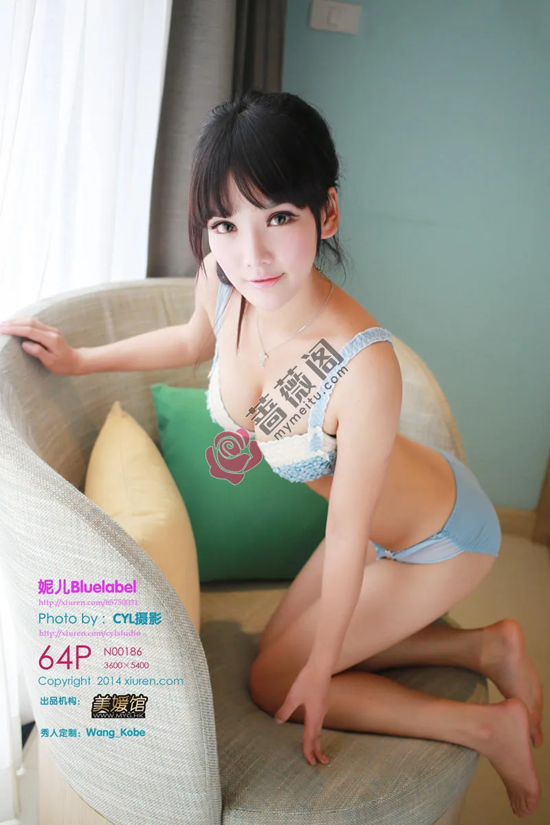 [XiuRen秀人网] No.186 嫩模妮儿Bluelabel泰国旅拍私房内衣系列豪乳翘臀诱惑写真-蔷薇阁