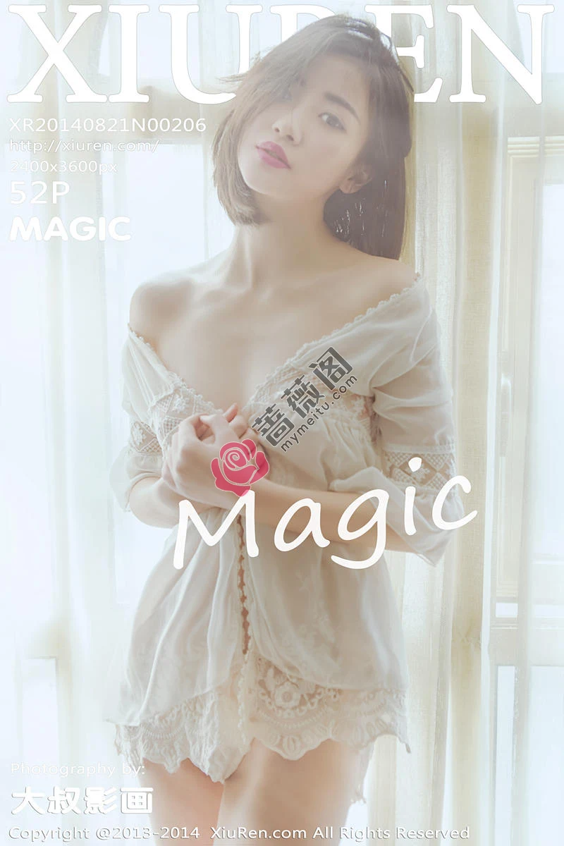 [XiuRen秀人网] No.206 模特美女MAGIC羞涩闺房内衣秀妩媚迷人写真-蔷薇阁