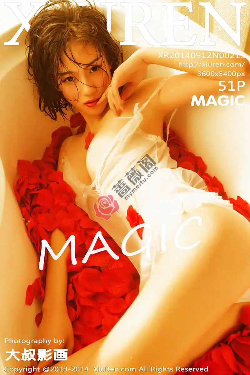 [XiuRen秀人网] No.213 秀人美模MAGIC浴缸里花瓣浴大尺度撩人极致诱惑写-蔷薇阁