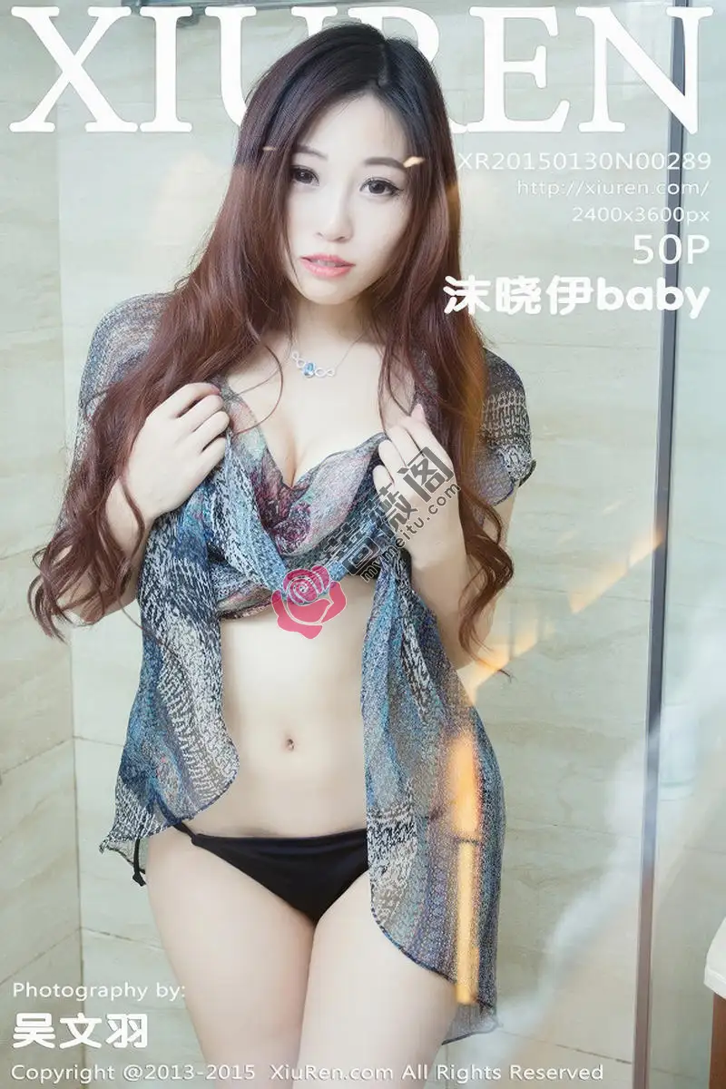 [XiuRen秀人网] No.289 嫩模沫晓伊baby性感白色内衣+白色蕾丝袜子诱惑写真-蔷薇阁