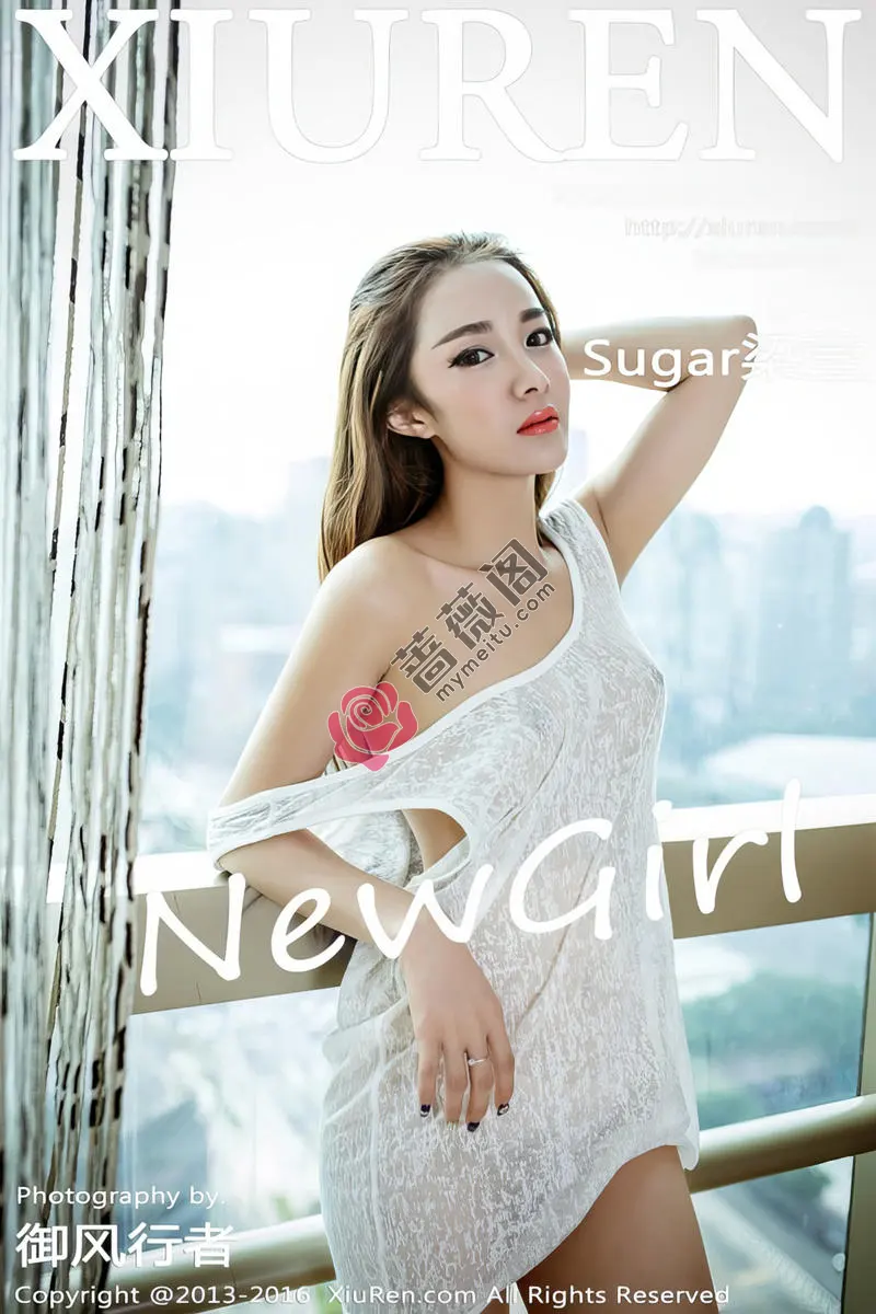 [XiuRen秀人网] No.569 嫩模Sugar梁莹居家私房透纱背心秀美乳白色蕾丝内裤诱惑写真 - 蔷薇阁-蔷薇阁