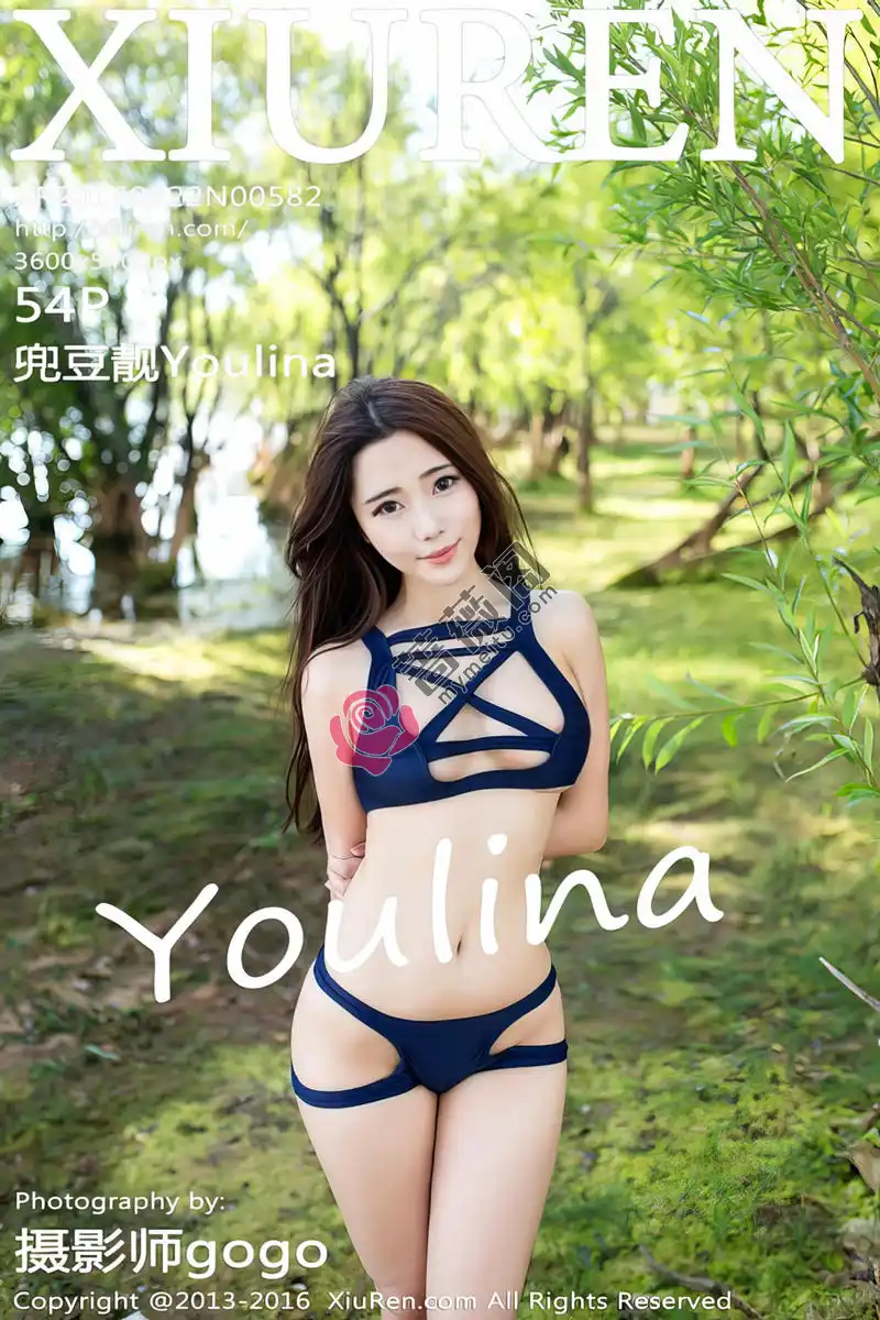 [XiuRen秀人网] No.582 嫩模兜豆靓Youlina云南旅拍性感比基尼撩人姿势迷人美胸写真 - 蔷薇阁-蔷薇阁