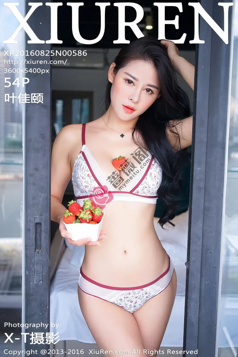 [XiuRen秀人网] No.586 嫩模叶佳颐性感私房情趣内衣系列完美身材美臀酥胸诱惑写真 - 蔷薇阁-蔷薇阁
