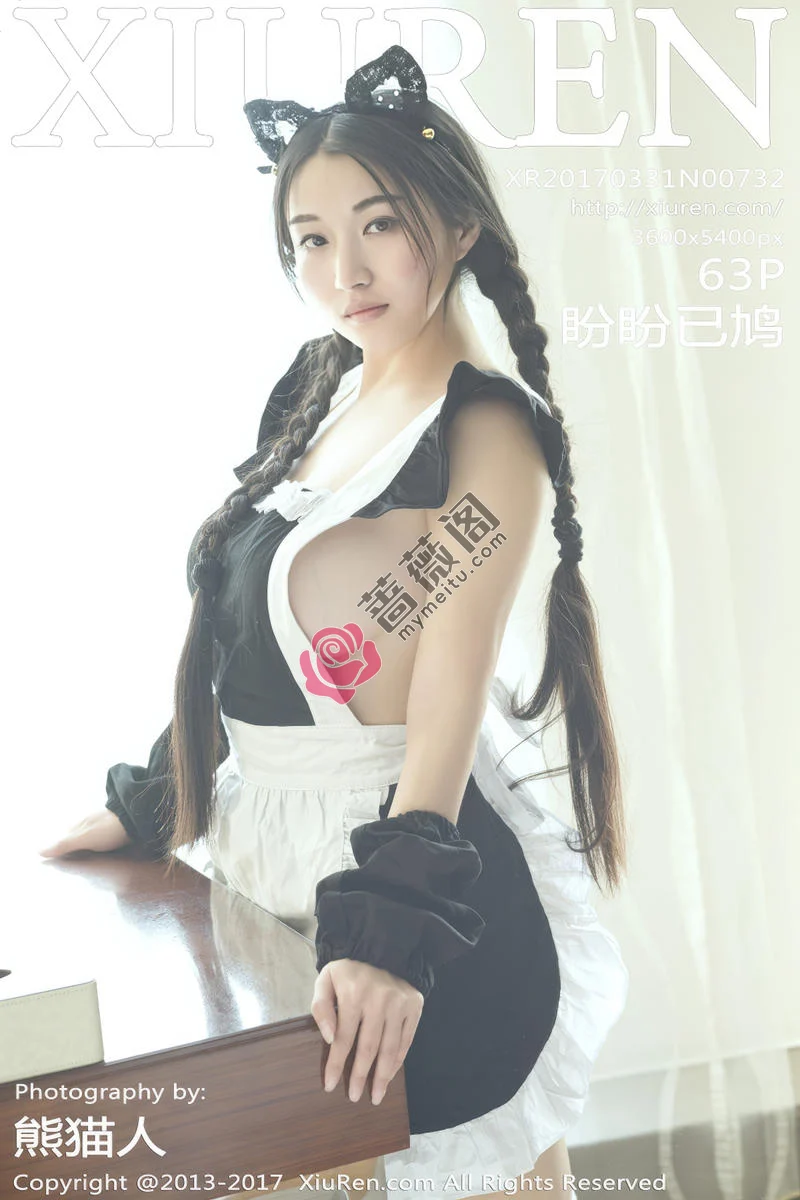 [XiuRen秀人网] No.732 嫩模盼盼已鸠猩红色透明旗袍秀傲人豪乳完美诱惑写真-蔷薇阁
