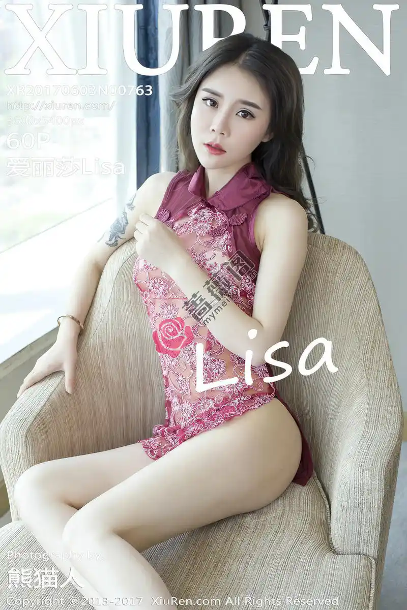 [XiuRen秀人网] No.763 嫩模爱丽莎Lisa缕空旗袍透视秀美乳浴室里高叉比基尼性感写真-蔷薇阁