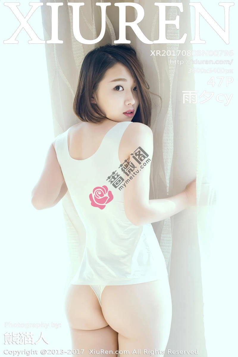 [XiuRen秀人网] No.796 软妹子雨夕cy白色浴袍+性感睡衣秀完美身材丰乳肥臀写真-蔷薇阁