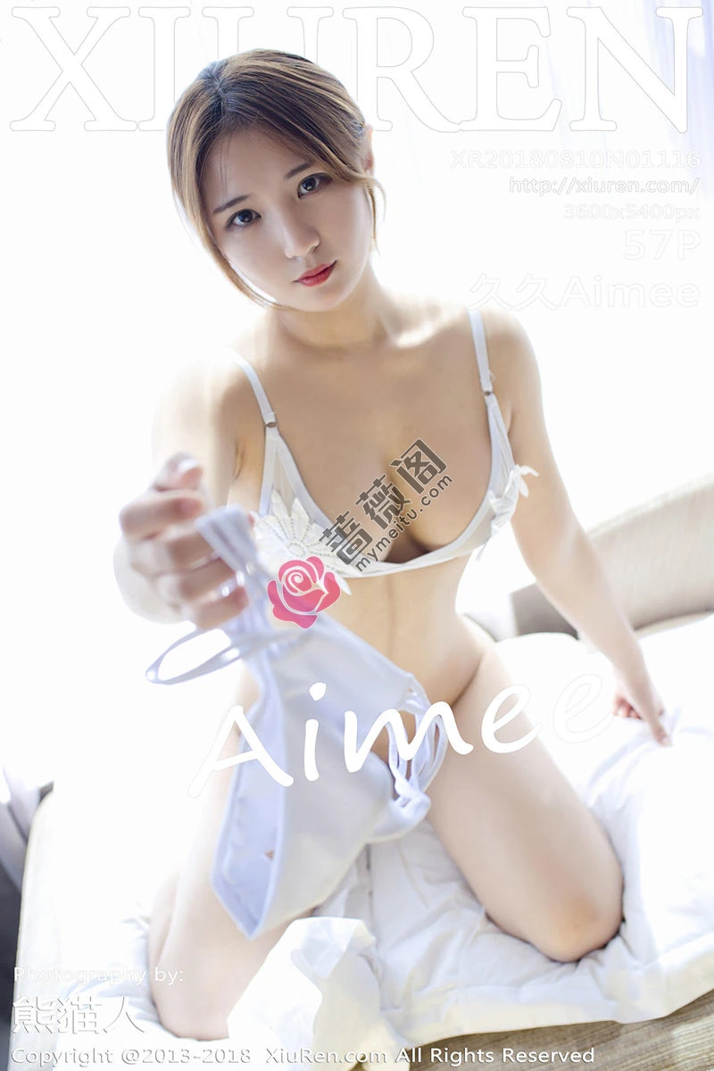 [XiuRen秀人网] No.1116 嫩模久久Aimee私房白色内衣+低胸比基尼秀浑圆豪乳诱惑写真 - 蔷薇阁-蔷薇阁