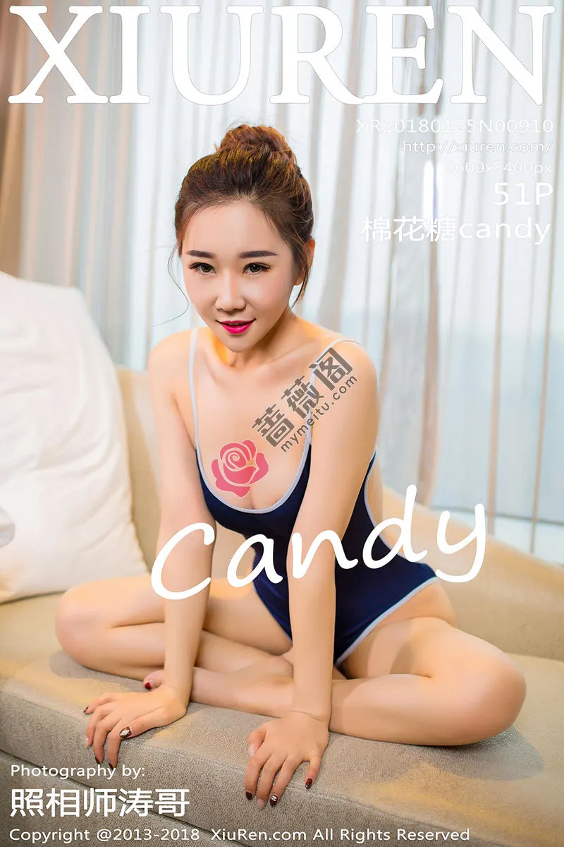 [XiuRen秀人网] No.910 嫩模棉花糖candy居家超低胸死库水秀完美身材撩人诱惑写真-蔷薇阁