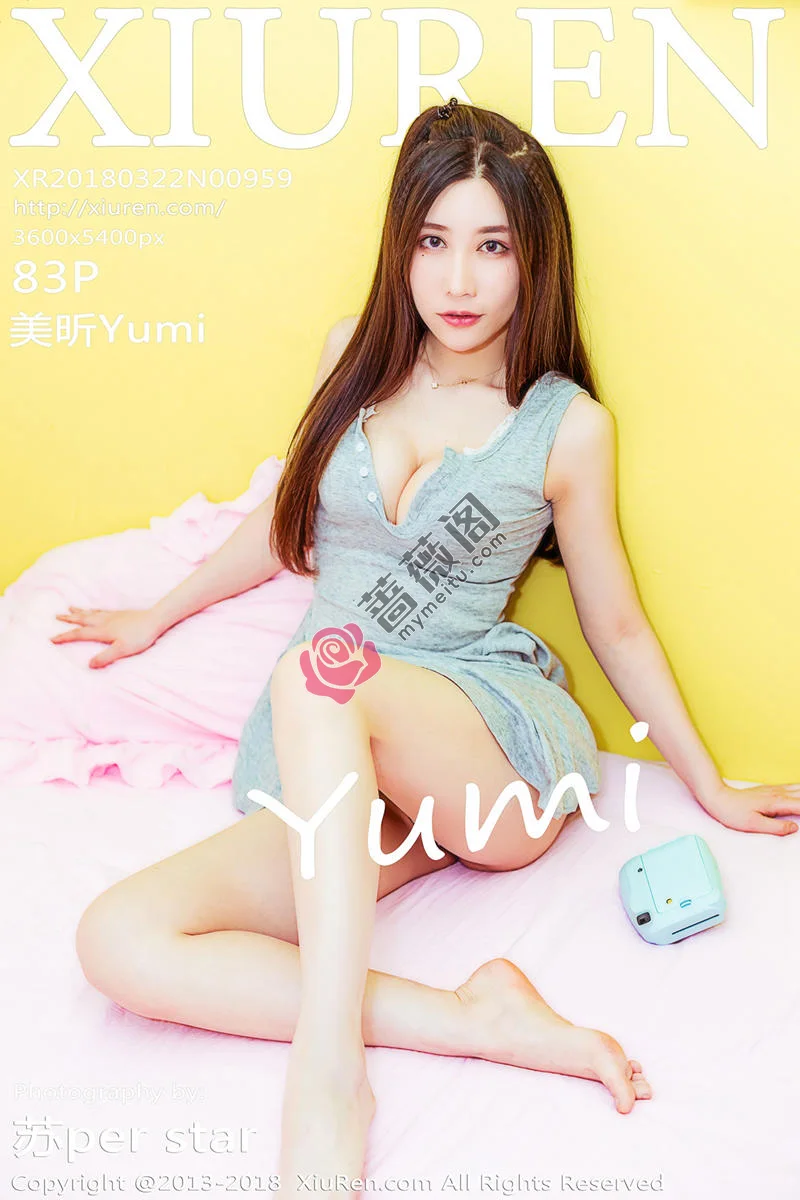 [XiuRen秀人网] No.959 嫩模美昕Yumi吊带牛仔连身裙秀滑嫩肌肤完美身材性感写真 - 蔷薇阁-蔷薇阁