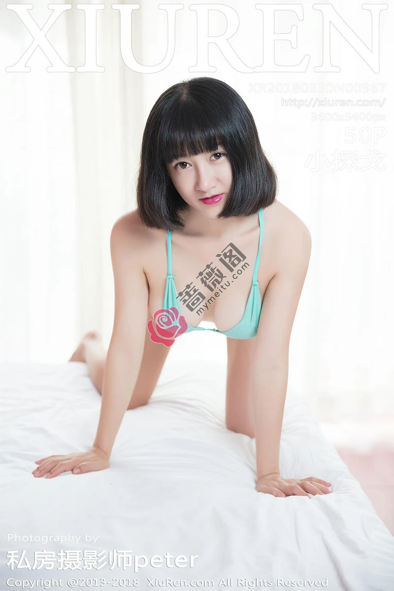 [XiuRen秀人网] No.967 嫩模小探戈三点式比基尼+私房内衣秀完美身材撩人诱惑写真-蔷薇阁