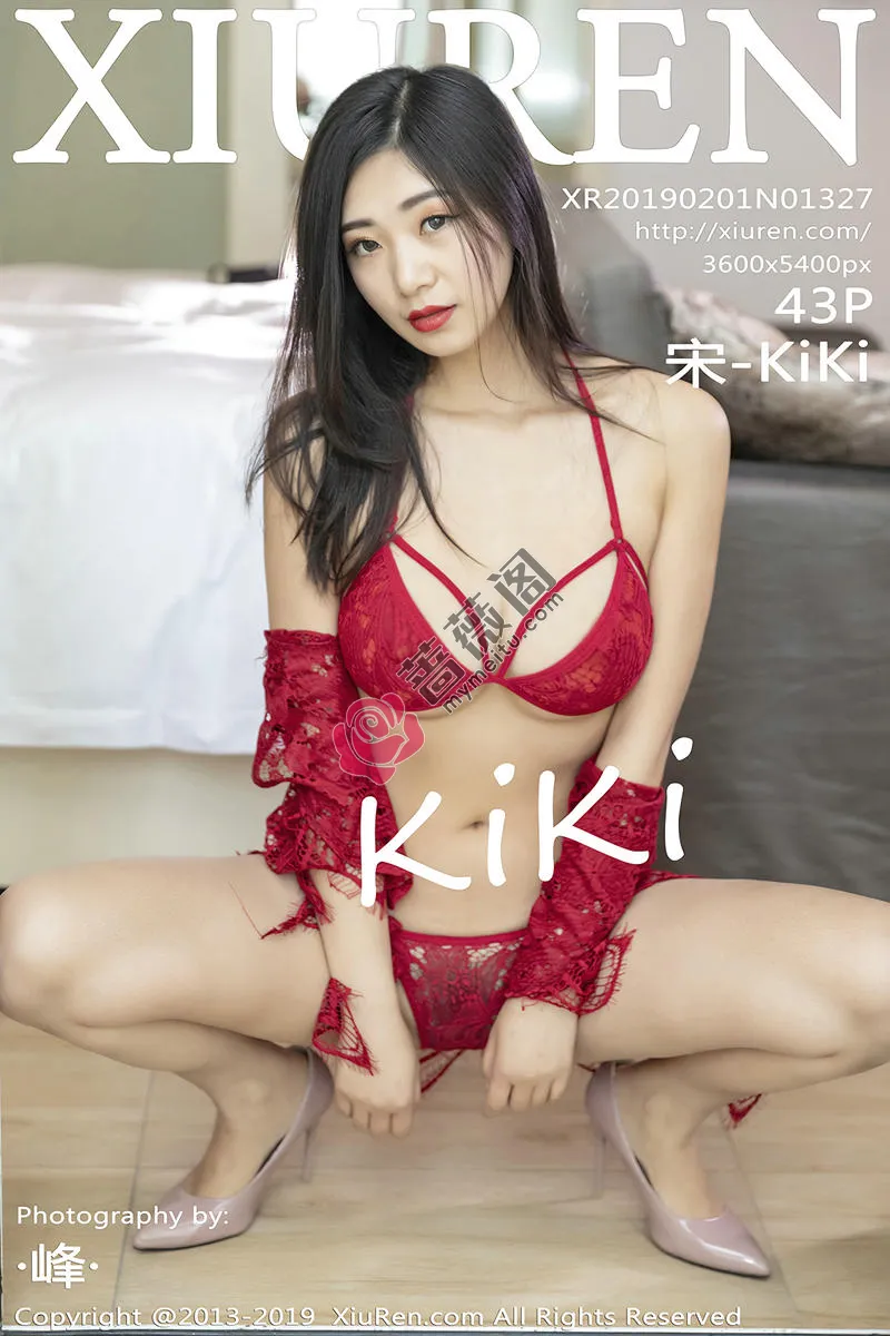 [XiuRen秀人网] No.1327 女神宋-KiKi私房性感运动内衣+红色针织内衣完美诱惑写真 - 蔷薇阁-蔷薇阁