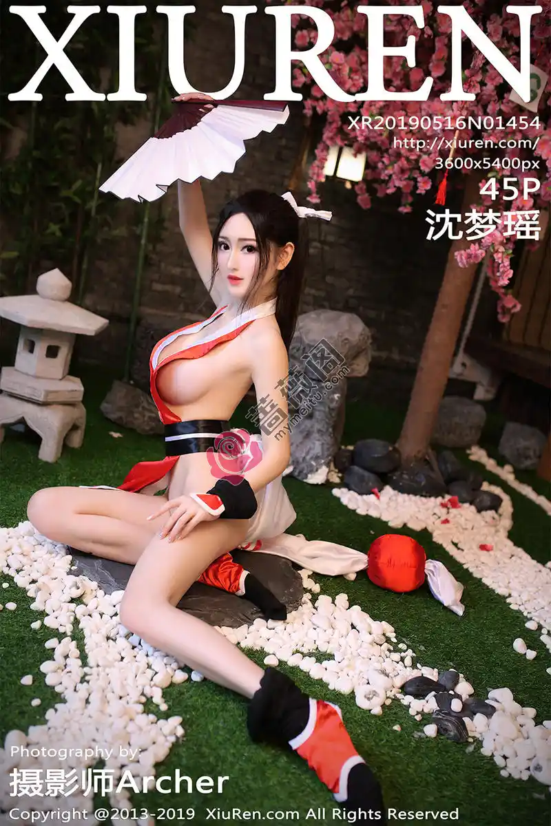 [XiuRen秀人网] No.1454 嫩模沈梦瑶私房不知火舞系列+王者荣耀COS完美诱惑写真 - 蔷薇阁-蔷薇阁