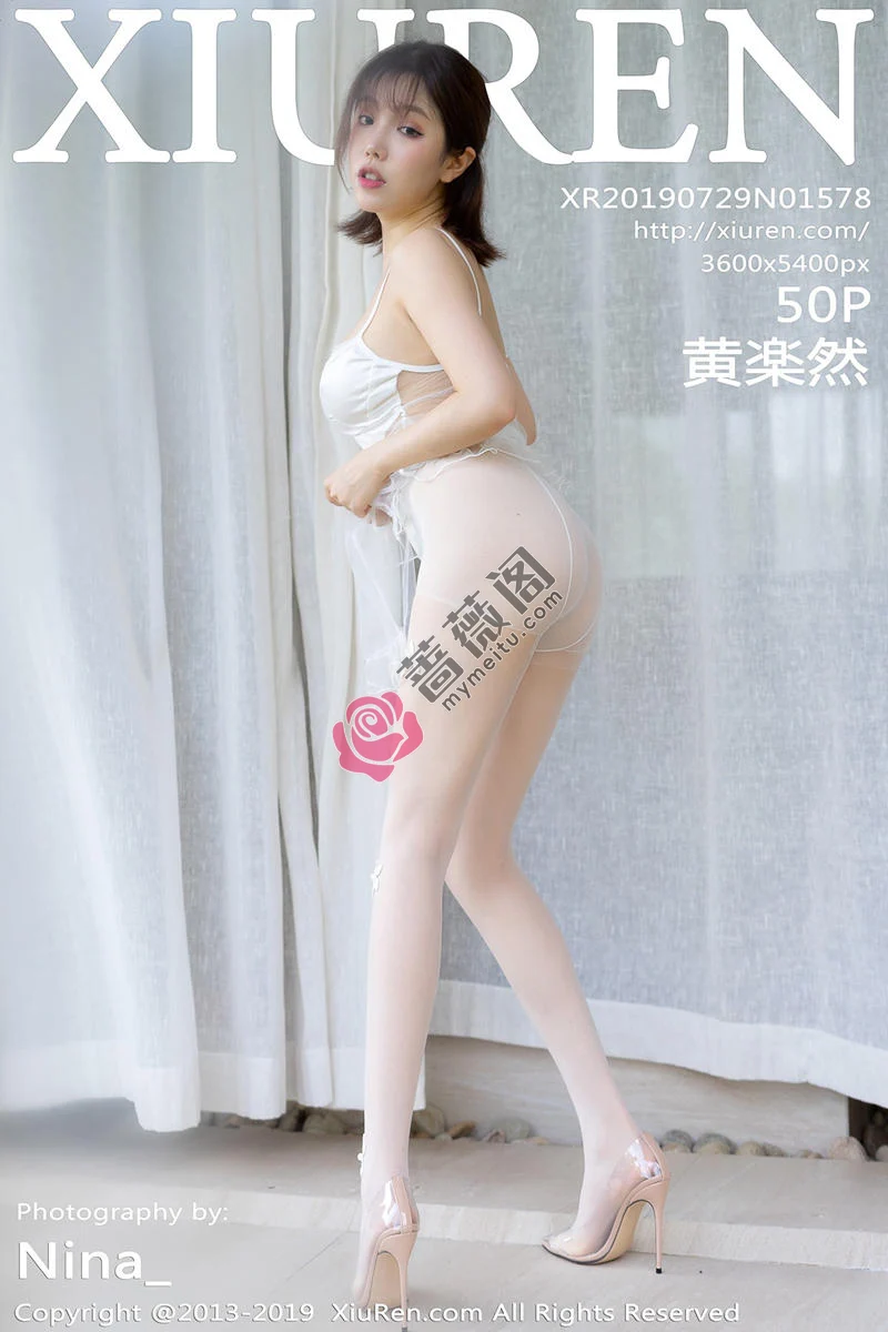 [XiuRen秀人网] No.1578 女神黄乐然越南富国岛旅拍私房轻薄透视婚纱惹火诱惑写真 - 蔷薇阁-蔷薇阁