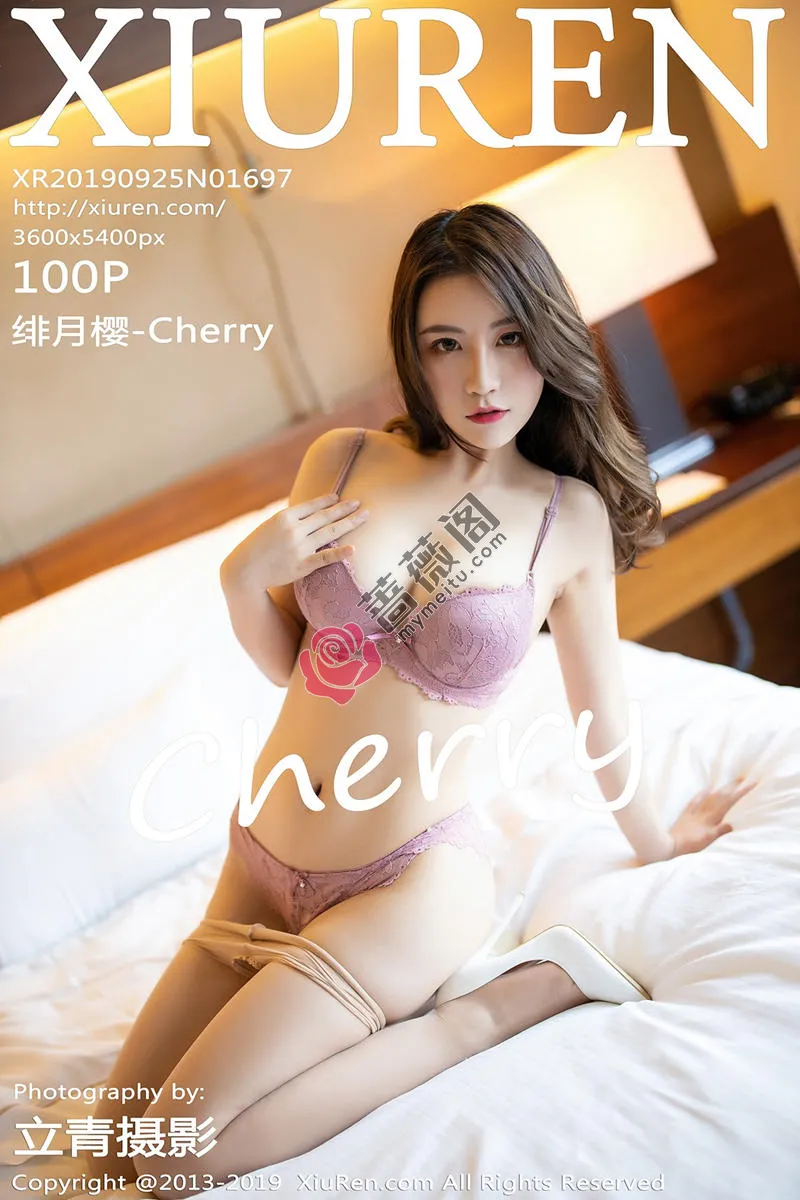 [XiuRen秀人网] No.1697 女神绯月樱-Cherry私房缕空蕾丝内衣半脱露傲人豪乳诱惑写真 - 蔷薇阁-蔷薇阁