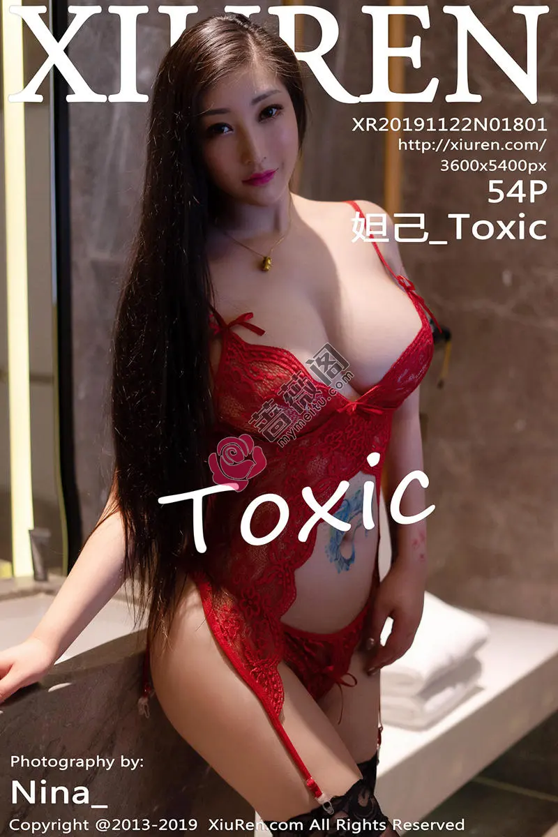 [XiuRen秀人网] No.1801 女神妲己_Toxic三亚旅拍猩红镂空内衣配吊带黑丝完美诱惑写真 - 蔷薇阁-蔷薇阁