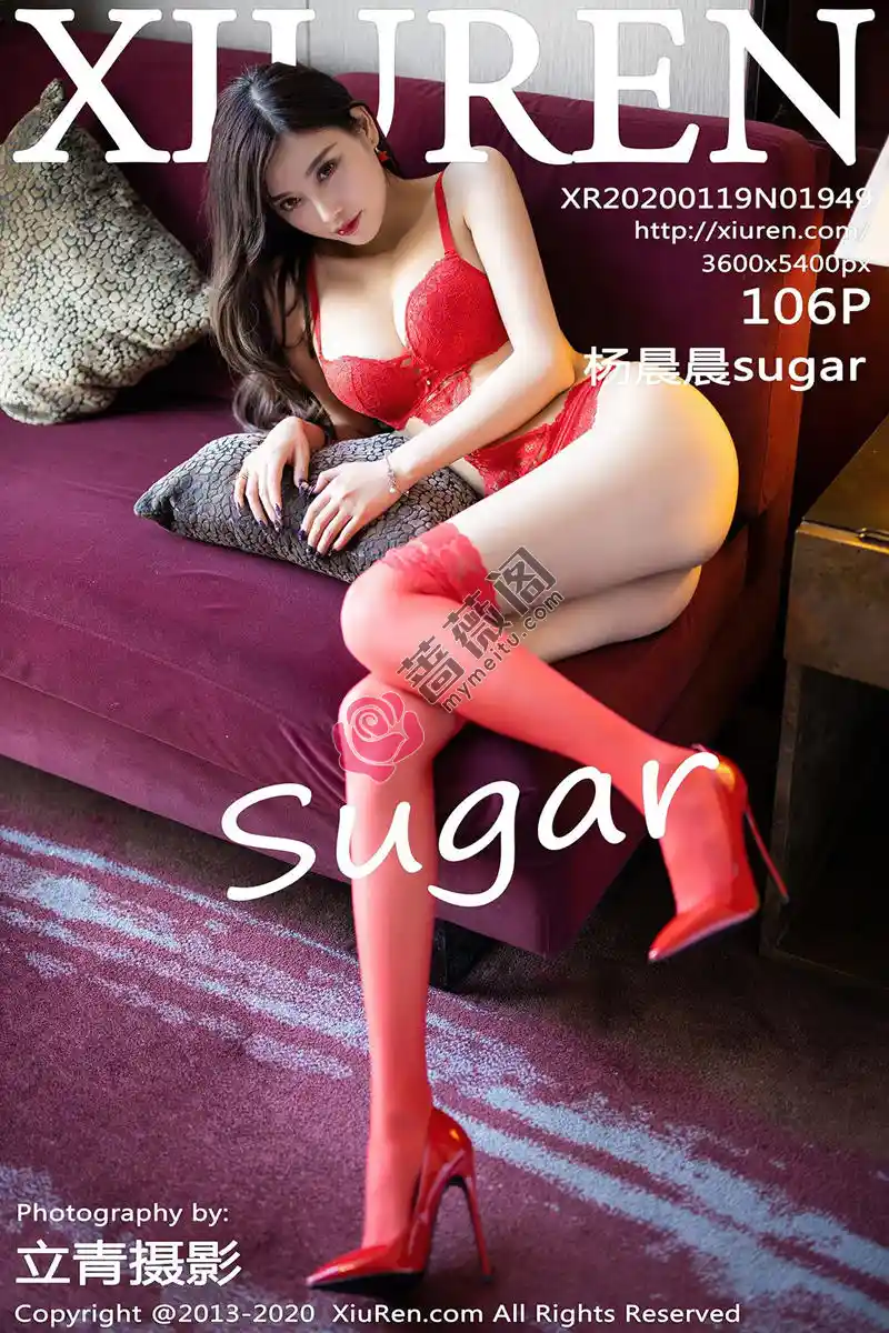 [XiuRen秀人网] No.1949 女神杨晨晨sugar私房红色内衣配红丝袜秀火辣身材诱惑写真-蔷薇阁