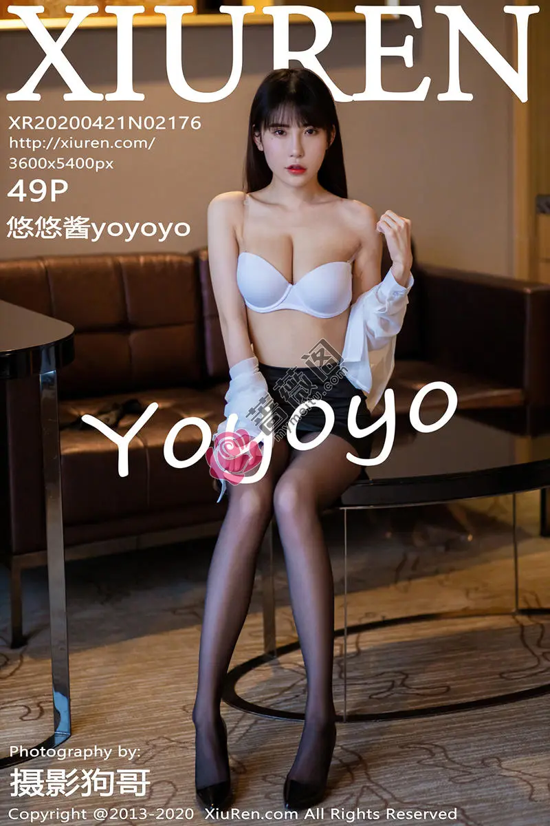 [XiuRen秀人网] No.2176 嫩模悠悠酱yoyoyo职场秘书制服全裸上身露豪乳遮点诱惑写真-蔷薇阁