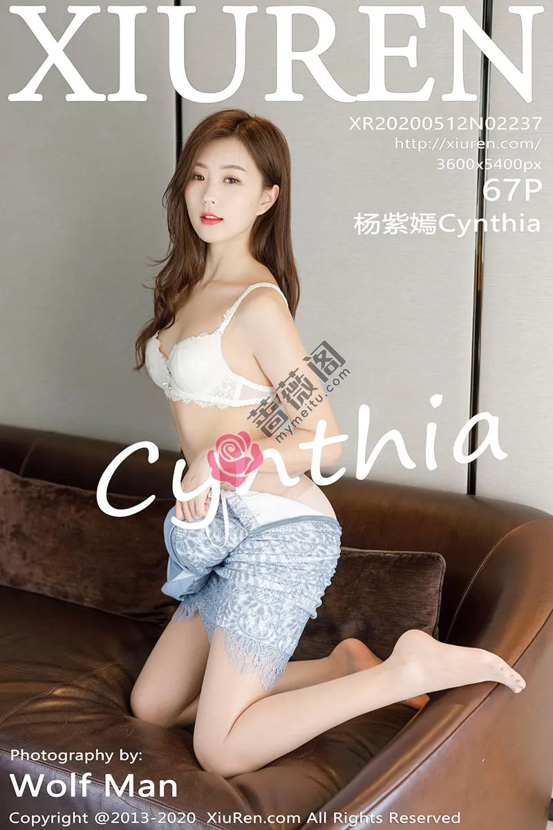 [XiuRen秀人网] No.2237 嫩模杨紫嫣Cynthia私房白色蕾丝内衣配超薄肉丝极致魅惑写真 - 蔷薇阁-蔷薇阁