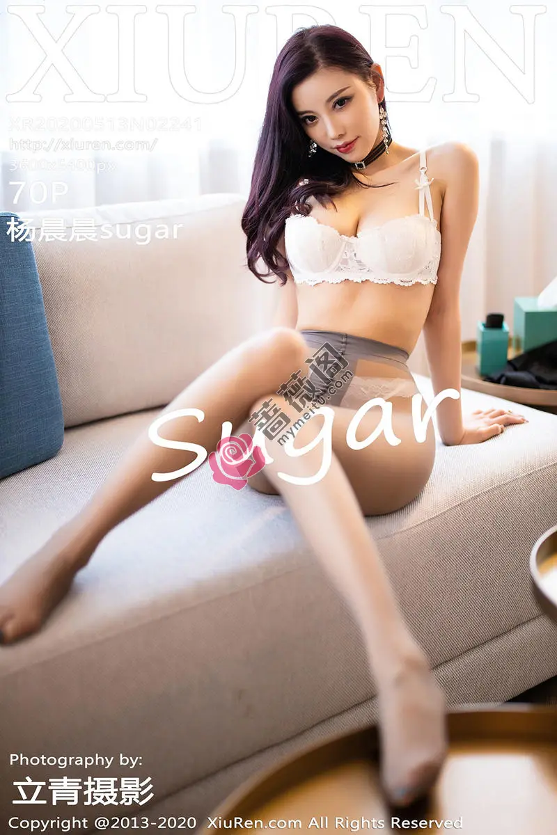 [XiuRen秀人网] No.2241 女神杨晨晨sugar私房典雅吊裙半脱露超薄黑丝裤袜撩人诱惑写真 - 蔷薇阁-蔷薇阁