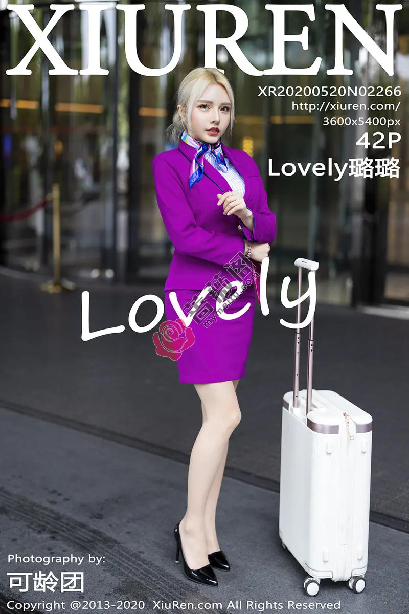 [XiuRen秀人网] No.2266 嫩模Lovely璐璐空姐丝袜主题半脱秀魔鬼身材浑圆翘臀诱惑写真-蔷薇阁