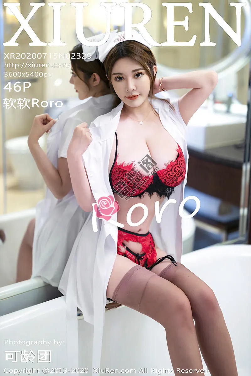 [XiuRen秀人网] No.2329 嫩模软软Roro大理旅拍黑色情趣内衣秀火辣身材极致诱惑写真 - 蔷薇阁-蔷薇阁