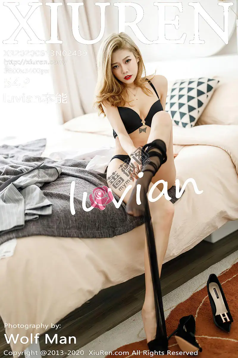 [XiuRen秀人网] No.2439 嫩模luvian本能居家脱飒爽西服露性感内衣黑丝裤袜完美诱惑写真-蔷薇阁