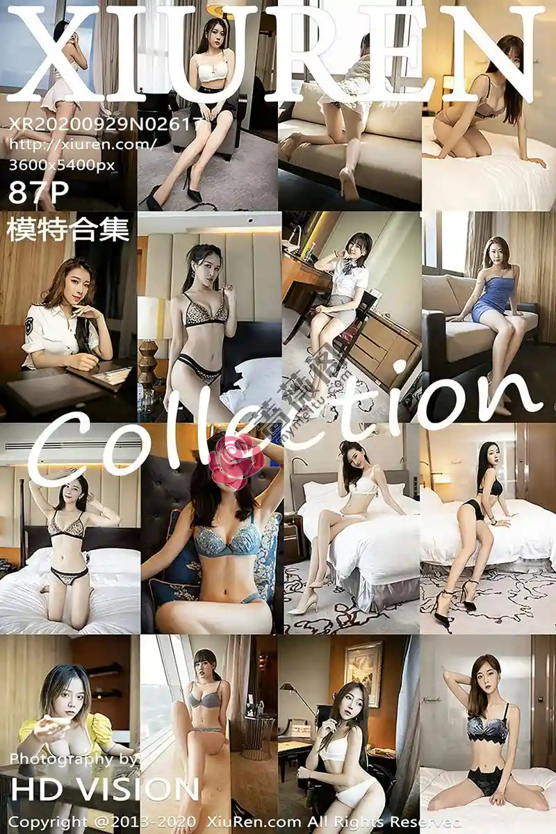[XiuRen秀人网] No.2617 秀人模特合集18位新人麻豆私房性感内衣系列秀完美身材写真-蔷薇阁