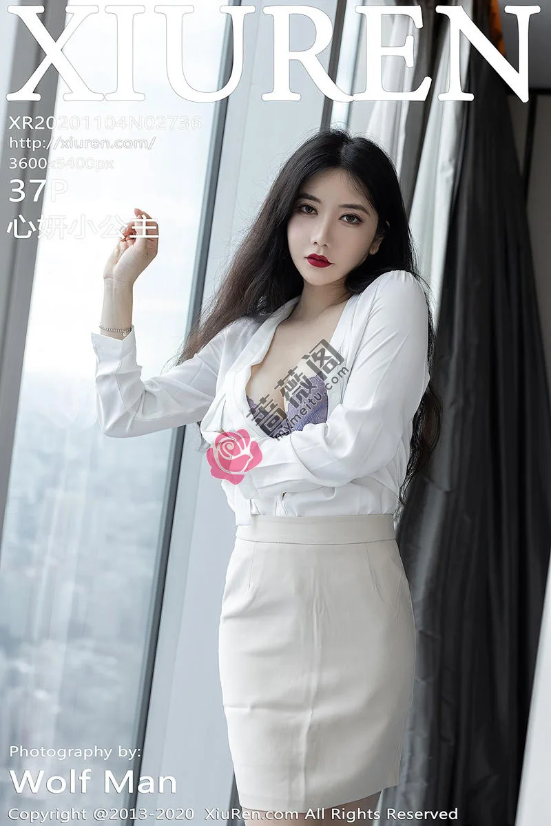 [XiuRen秀人网] No.2736 女神心妍小公主私房床上紫色蕾丝内衣秀惹火身材撩人诱惑写真-蔷薇阁