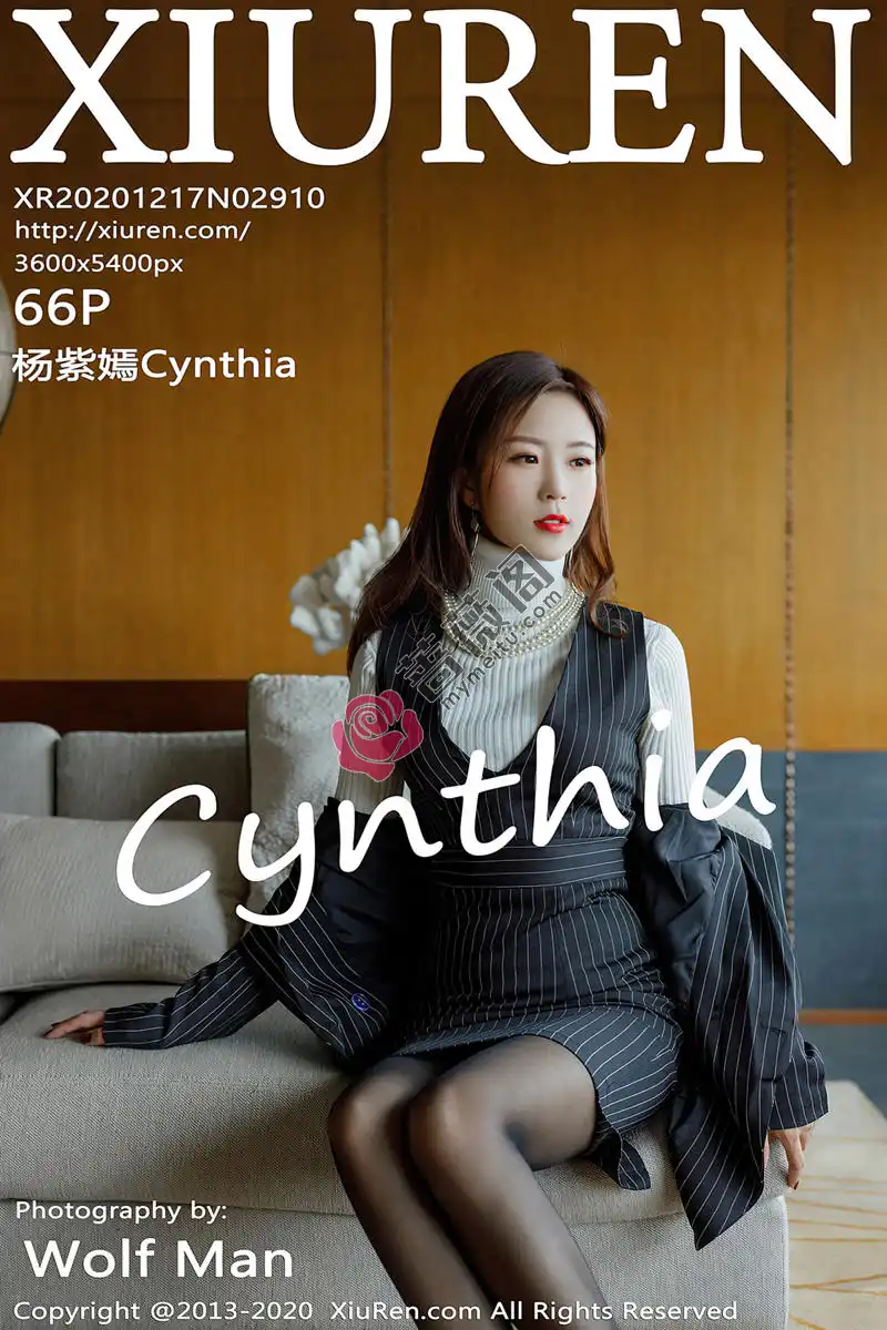 [XiuRen秀人网] No.2910 嫩模杨紫嫣Cynthia职场女老板主题半脱露开档黑丝裤袜诱惑写真-蔷薇阁