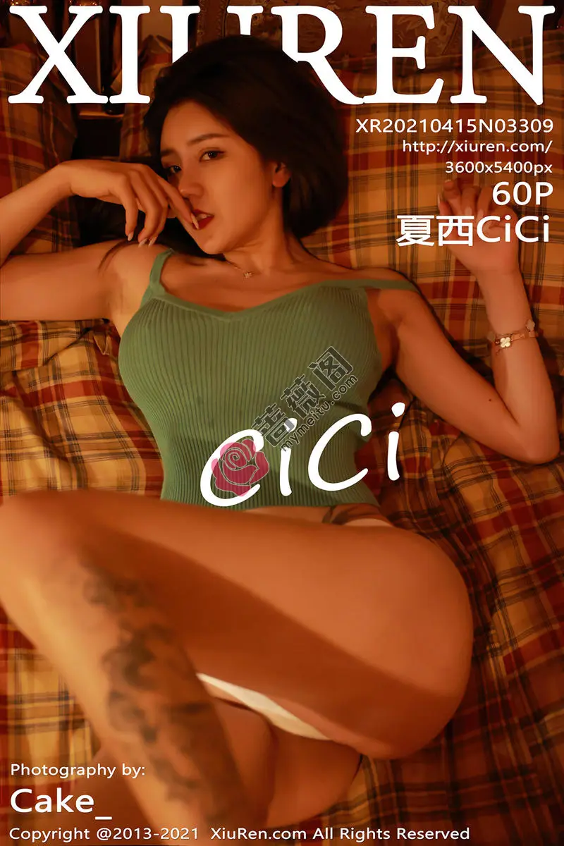 [XiuRen秀人网] NO.3309 嫩模夏西CiCi暖色调私房床上白色内裤秀翘臀撩人姿势诱惑写真-蔷薇阁